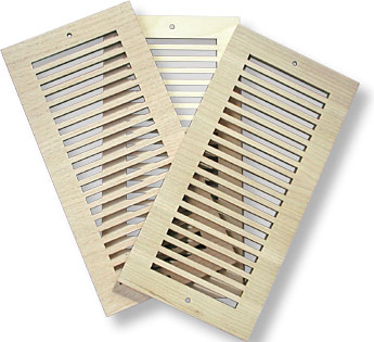 mission wood air vents