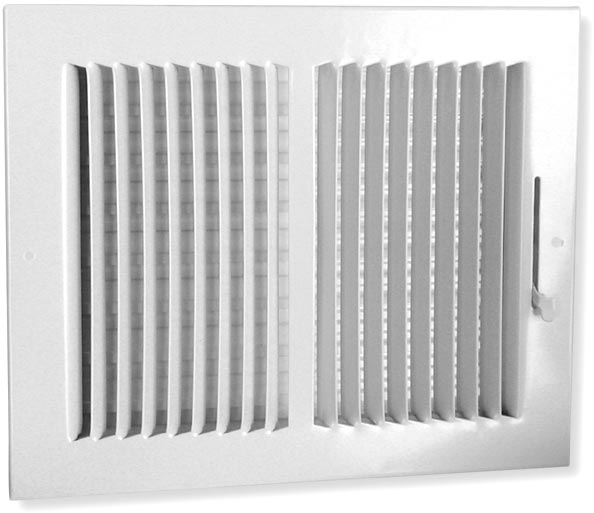 university air vent installed without surround