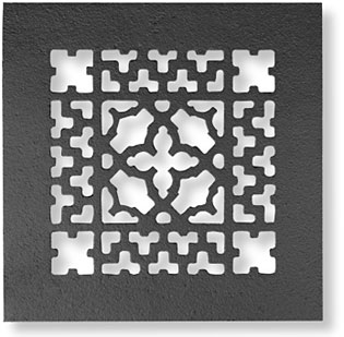 6 by 6 cast iron air vent