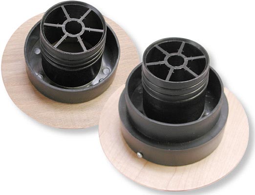 high velocity couplers for air vents