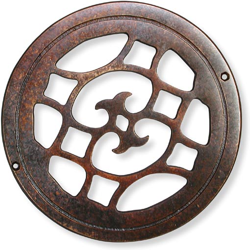Chronicle round cast bronze air vent