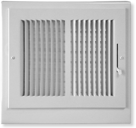 university air vent installed front